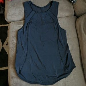 Black workout tank lululemon
